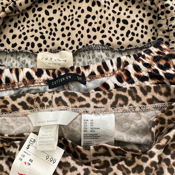 Shorts | Lot of 3 Animal Print Stretchy Shorts - Picture 2 of 2